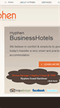 Mobile Screenshot of hyphenhotels.com